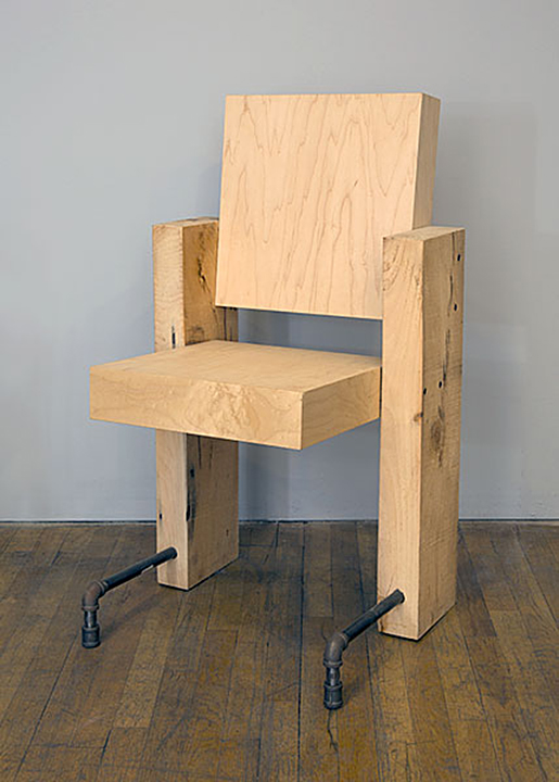 Outrigger Slab Chair