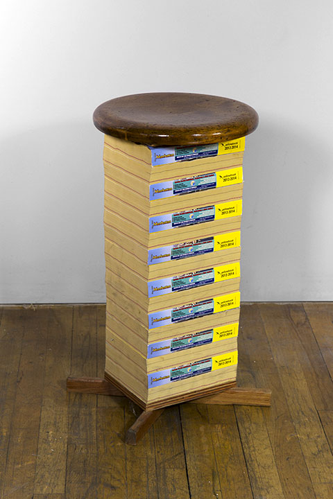 Yellow Pages Stool